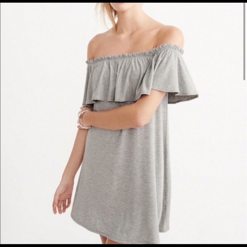 Abercrombie and Fitch off the shoulder dress!